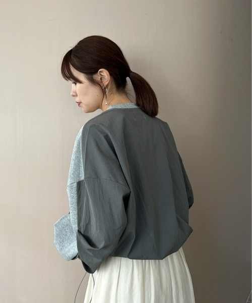 Olu.（オルドット）の「ドッキングスウェット[セットアップ可能]（スウェット・レディース・ブラック/ライトグレー/ダークグレー・FREE）」の6枚目の写真