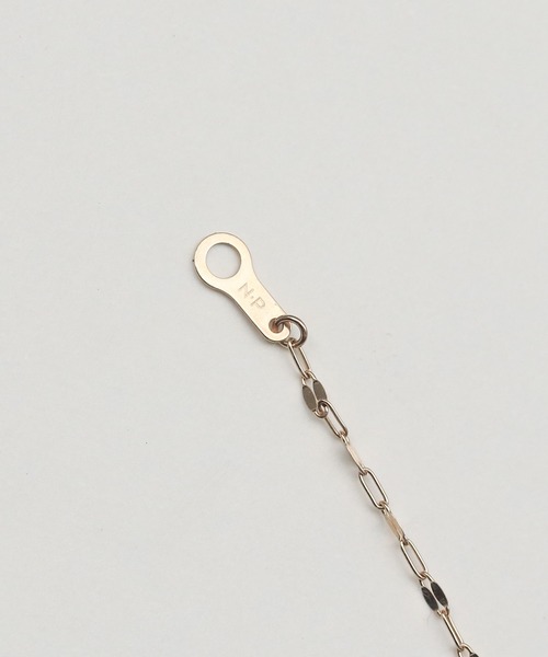 K10YG ペタルチェーンネックレス 40cm（ネックレス）｜NOIR DE POUPEE