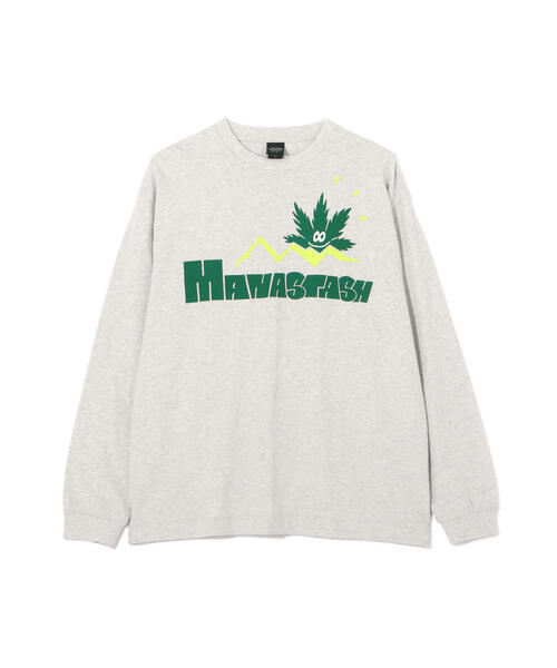 MANASTASH(マナスタッシュ)の「MANASTASH/マナスタッシュ HEMP L/S TEE SUN/ヘンプロングスリーブTシャツ サン(Tシャツ/カットソー・メンズ・その他5/ライトグリーン/ネイビー・M/L/S/XL)」の7枚目の写真