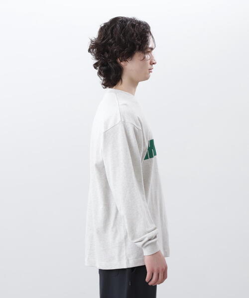MANASTASH(マナスタッシュ)の「MANASTASH/マナスタッシュ HEMP L/S TEE SUN/ヘンプロングスリーブTシャツ サン(Tシャツ/カットソー・メンズ・その他5/ライトグリーン/ネイビー・M/L/S/XL)」の9枚目の写真