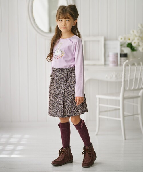 組曲（クミキョク）の「【16-24㎝】ローゲージ ソックス（ソックス/靴下・キッズ・ライトグレー系/オールドローズ系/ピンク系・LL/MEDIUM/LARGE）」の15枚目の写真