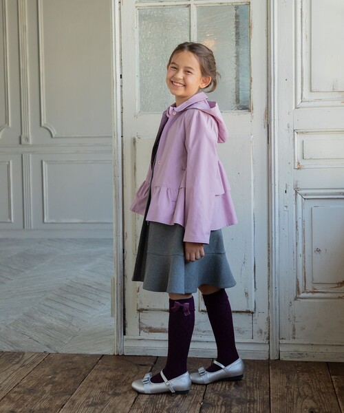 組曲（クミキョク）の「【16-24㎝】ローゲージ ソックス（ソックス/靴下・キッズ・ライトグレー系/オールドローズ系/ピンク系・LL/MEDIUM/LARGE）」の11枚目の写真