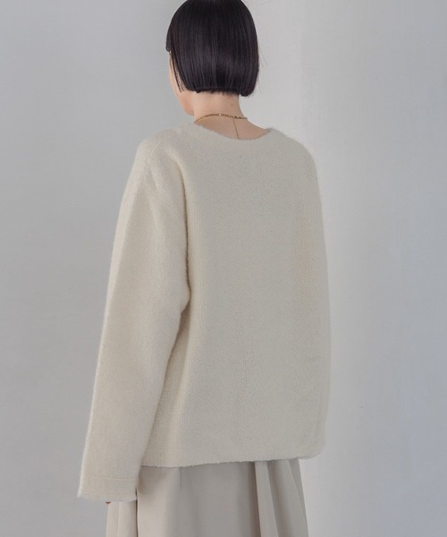 セール】アンゴラウールツィードカーディガン（カーディガン/ボレロ