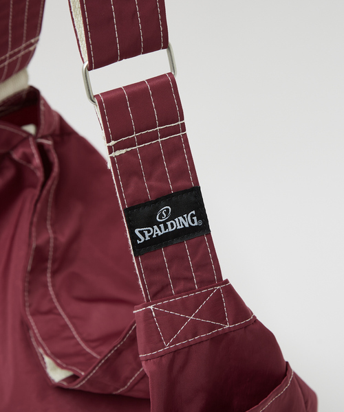 SPALDING（スポルディング）の「【SPALDING / スポルティング】COLLEGE SHOULDER BAG（バックパック/リュック・メンズ・ブラック/ワイン/ネイビー・フリー）」の9枚目の写真