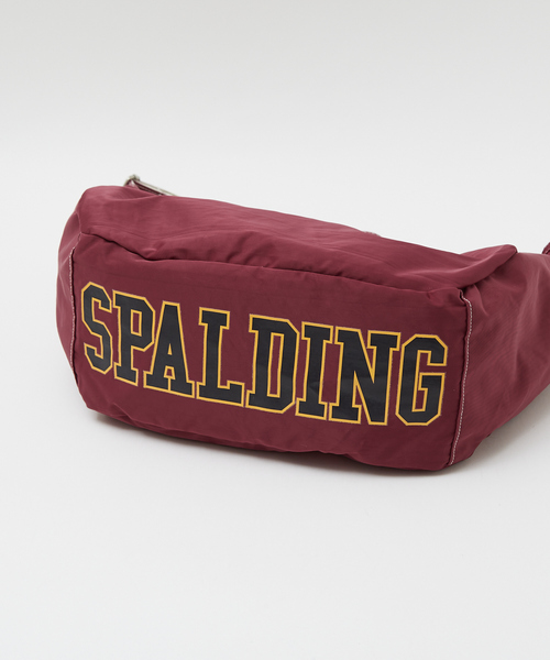 SPALDING（スポルディング）の「【SPALDING / スポルティング】COLLEGE SHOULDER BAG（バックパック/リュック・メンズ・ブラック/ワイン/ネイビー・フリー）」の12枚目の写真