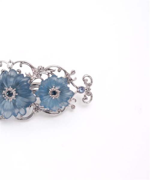 axes femme（アクシーズファム）の「ホマイカフラワーバレッタ（バレッタ/ヘアクリップ・レディース・ゴールド/シルバー・FREE）」の14枚目の写真