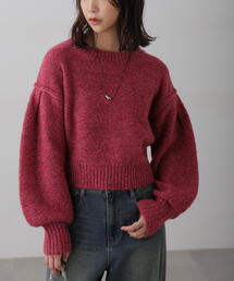 FREE'S MART | ◆バックリボンショート丈ニット(ニット/セーター)