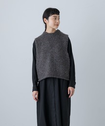 かぐれ | カラーネップアルパカニットベスト(ベスト)