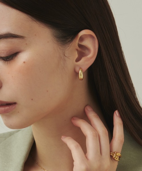 セール】マットミニフープピアス (両耳用)（ピアス（両耳用
