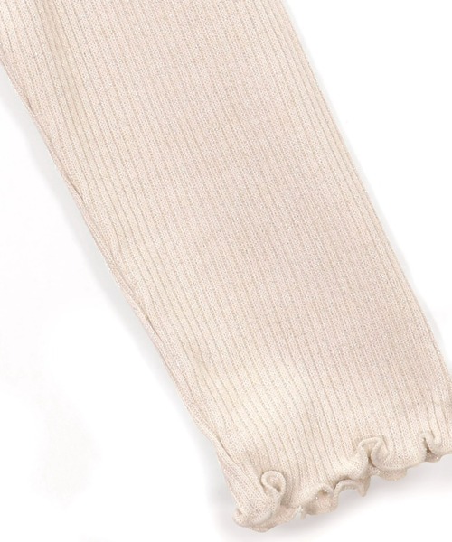 TOKYO SHIRTS（トウキョウシャツ）の「ラメテレコインナーニット（ニット/セーター・レディース・ブルー/グレー/オフホワイト/モカ・M/L）」の7枚目の写真