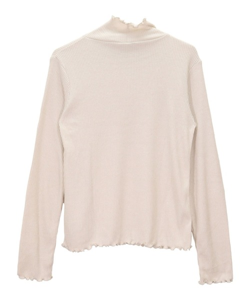 TOKYO SHIRTS（トウキョウシャツ）の「ラメテレコインナーニット（ニット/セーター・レディース・ブルー/グレー/オフホワイト/モカ・M/L）」の11枚目の写真