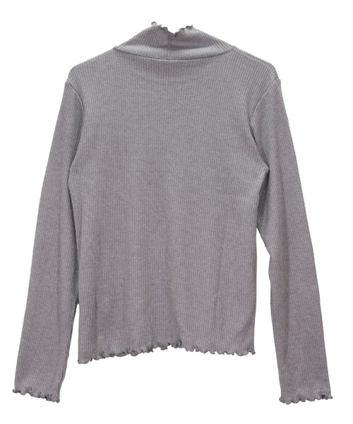 TOKYO SHIRTS（トウキョウシャツ）の「ラメテレコインナーニット（ニット/セーター・レディース・ブルー/グレー/オフホワイト/モカ・M/L）」の18枚目の写真
