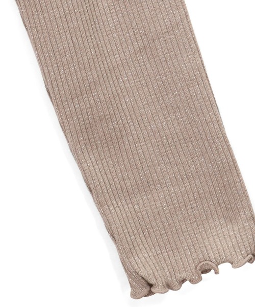 TOKYO SHIRTS（トウキョウシャツ）の「ラメテレコインナーニット（ニット/セーター・レディース・ブルー/グレー/オフホワイト/モカ・M/L）」の6枚目の写真