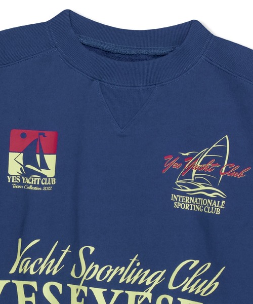 YESEYESEE(イエスアイシー)の「Y.E.S Yacht Sweatshirt(スウェット・メンズ・ブルー/グリーン系その他/ネイビー・MEDIUM/LARGE/SMALL/X-LARGE)」の13枚目の写真
