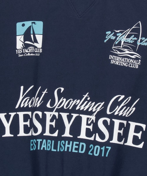 YESEYESEE(イエスアイシー)の「Y.E.S Yacht Sweatshirt(スウェット・メンズ・ブルー/グリーン系その他/ネイビー・MEDIUM/LARGE/SMALL/X-LARGE)」の22枚目の写真