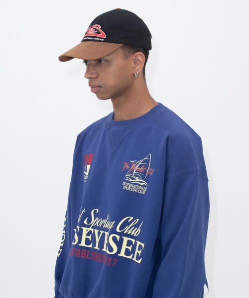 YESEYESEE(イエスアイシー)の「Y.E.S Yacht Sweatshirt(スウェット・メンズ・ブルー/グリーン系その他/ネイビー・MEDIUM/LARGE/SMALL/X-LARGE)」の7枚目の写真