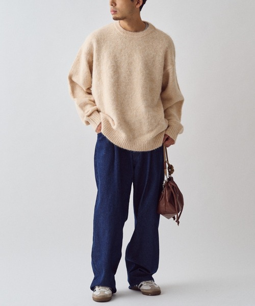 【セール】《10色展開》【WEB限定】シャギーオーバーサイズニット（ニット/セーター）｜CIAOPANIC TYPY（チャオパニックティピー）