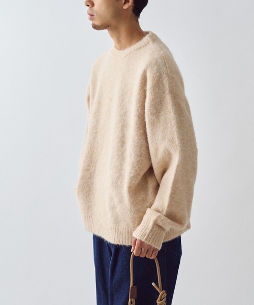 【セール】《10色展開》【WEB限定】シャギーオーバーサイズニット（ニット/セーター）｜CIAOPANIC TYPY（チャオパニックティピー）