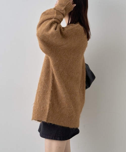 【セール】《10色展開》【WEB限定】シャギーオーバーサイズニット（ニット/セーター）｜CIAOPANIC TYPY（チャオパニックティピー）