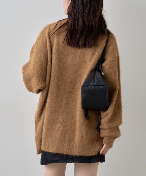 【セール】《10色展開》【WEB限定】シャギーオーバーサイズニット（ニット/セーター）｜CIAOPANIC TYPY（チャオパニックティピー）