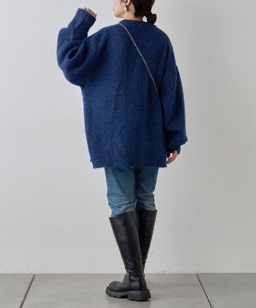 【セール】《10色展開》【WEB限定】シャギーオーバーサイズニット（ニット/セーター）｜CIAOPANIC TYPY（チャオパニックティピー）