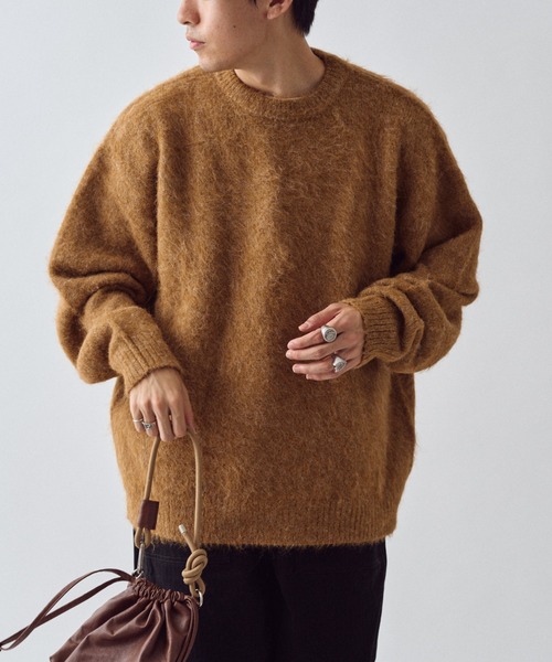 【セール】《10色展開》【WEB限定】シャギーオーバーサイズニット（ニット/セーター）｜CIAOPANIC TYPY（チャオパニックティピー）