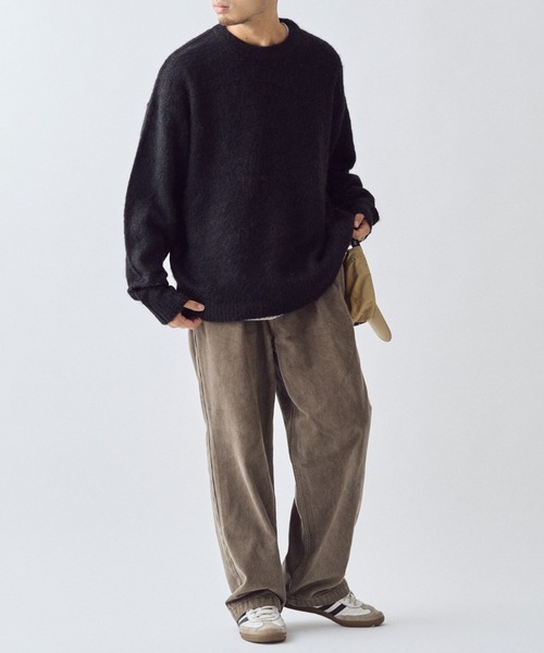 【セール】《10色展開》【WEB限定】シャギーオーバーサイズニット（ニット/セーター）｜CIAOPANIC TYPY（チャオパニックティピー）