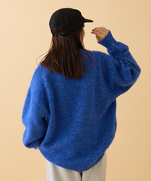 【セール】《10色展開》【WEB限定】シャギーオーバーサイズニット（ニット/セーター）｜CIAOPANIC TYPY（チャオパニックティピー）