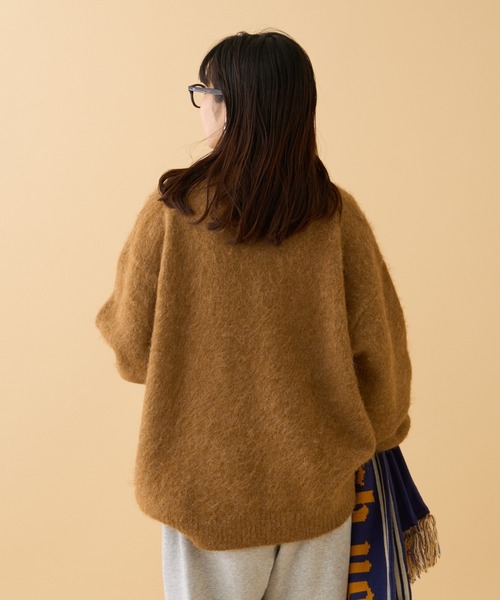 【セール】《10色展開》【WEB限定】シャギーオーバーサイズニット（ニット/セーター）｜CIAOPANIC TYPY（チャオパニックティピー）