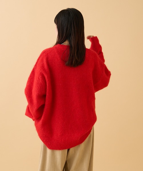 【セール】《10色展開》【WEB限定】シャギーオーバーサイズニット（ニット/セーター）｜CIAOPANIC TYPY（チャオパニックティピー）