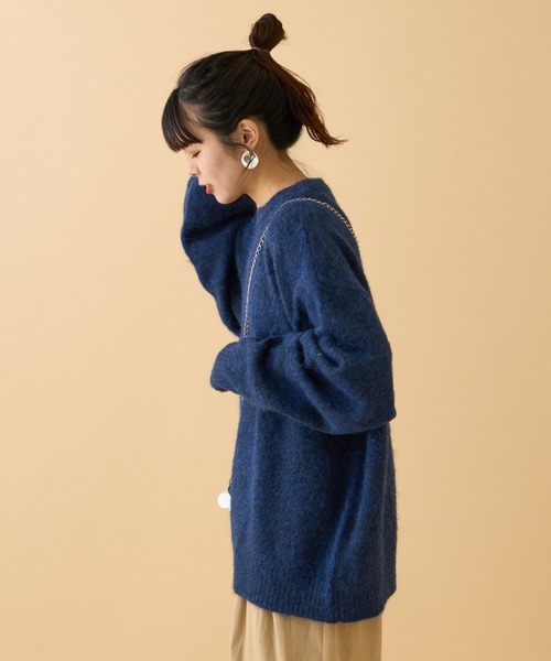 【セール】《10色展開》【WEB限定】シャギーオーバーサイズニット（ニット/セーター）｜CIAOPANIC TYPY（チャオパニックティピー）