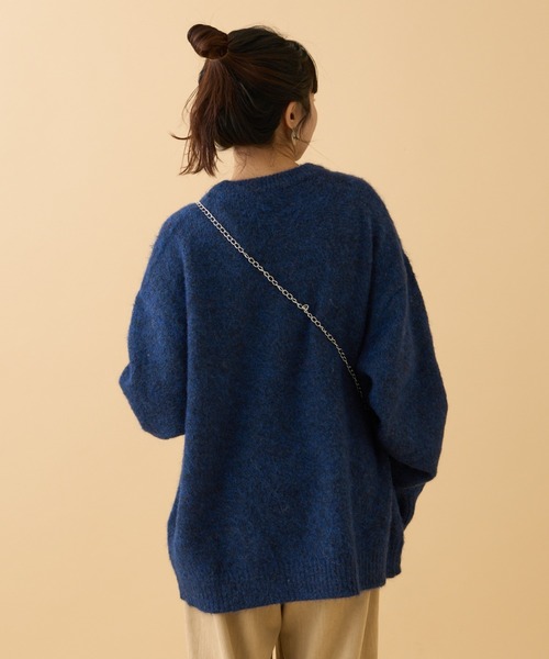 【セール】《10色展開》【WEB限定】シャギーオーバーサイズニット（ニット/セーター）｜CIAOPANIC TYPY（チャオパニックティピー）