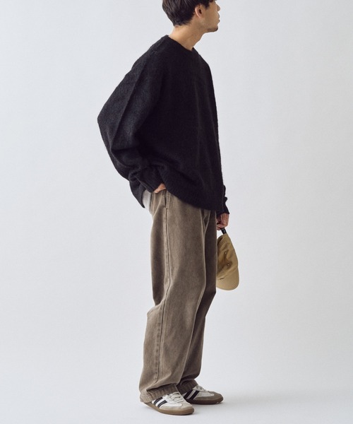 【セール】《10色展開》【WEB限定】シャギーオーバーサイズニット（ニット/セーター）｜CIAOPANIC TYPY（チャオパニックティピー）