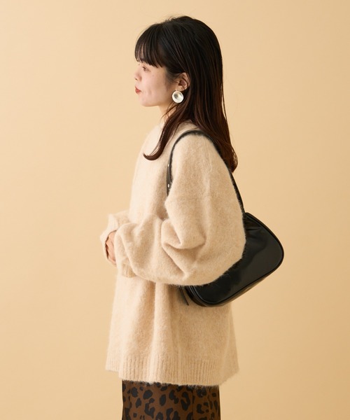 【セール】《10色展開》【WEB限定】シャギーオーバーサイズニット（ニット/セーター）｜CIAOPANIC TYPY（チャオパニックティピー）