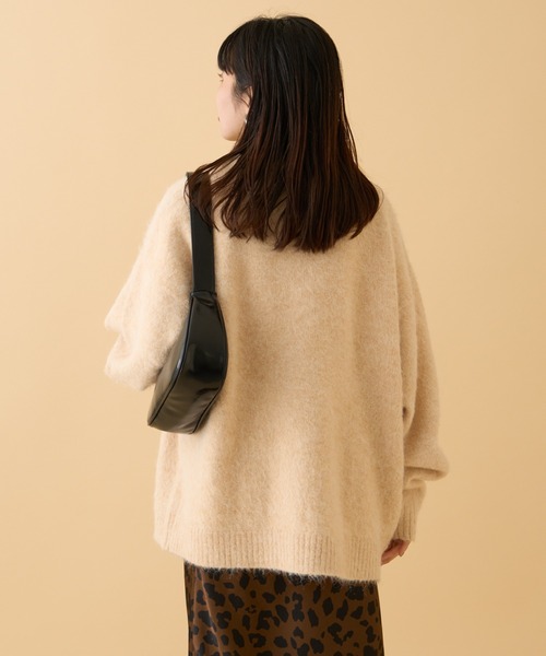 【セール】《10色展開》【WEB限定】シャギーオーバーサイズニット（ニット/セーター）｜CIAOPANIC TYPY（チャオパニックティピー）