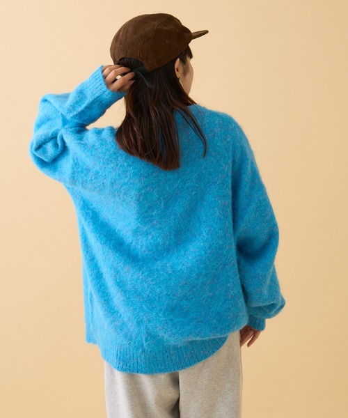 【セール】《10色展開》【WEB限定】シャギーオーバーサイズニット（ニット/セーター）｜CIAOPANIC TYPY（チャオパニックティピー）