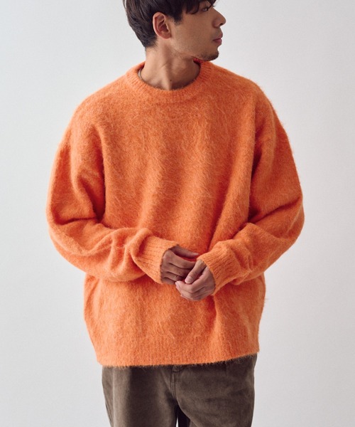 【セール】《10色展開》【WEB限定】シャギーオーバーサイズニット（ニット/セーター）｜CIAOPANIC TYPY（チャオパニックティピー）