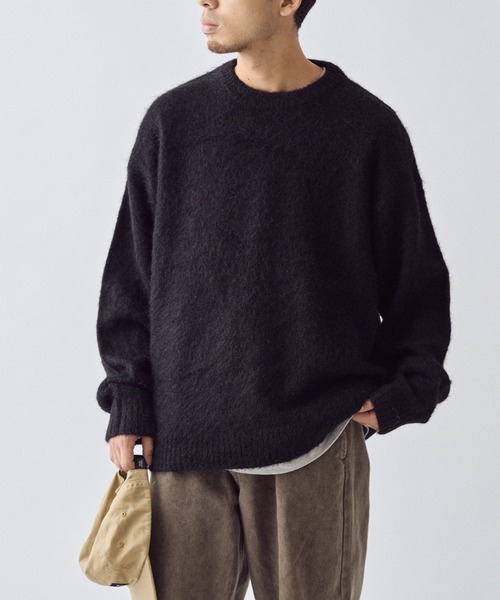 【セール】《10色展開》【WEB限定】シャギーオーバーサイズニット（ニット/セーター）｜CIAOPANIC TYPY（チャオパニックティピー）