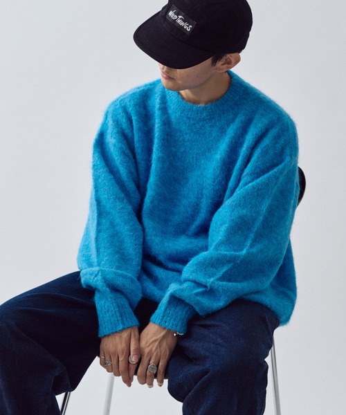 【セール】《10色展開》【WEB限定】シャギーオーバーサイズニット（ニット/セーター）｜CIAOPANIC TYPY（チャオパニックティピー）