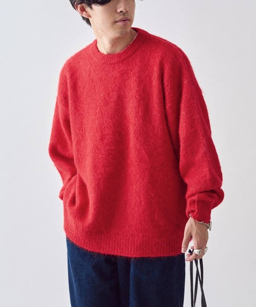 【セール】《10色展開》【WEB限定】シャギーオーバーサイズニット（ニット/セーター）｜CIAOPANIC TYPY（チャオパニックティピー）