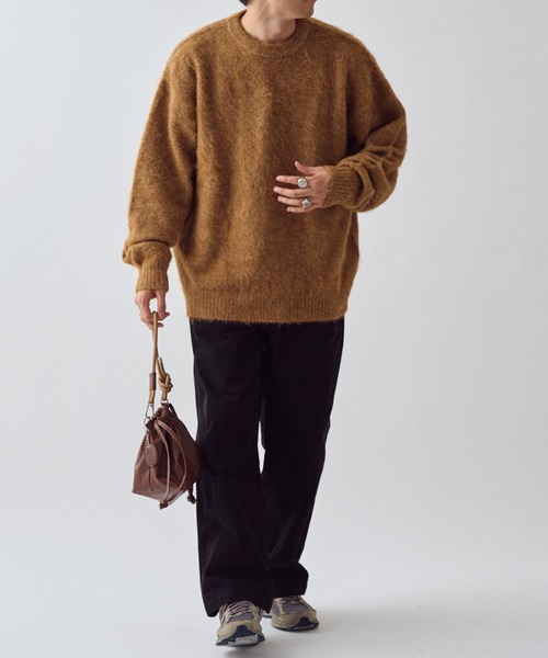 【セール】《10色展開》【WEB限定】シャギーオーバーサイズニット（ニット/セーター）｜CIAOPANIC TYPY（チャオパニックティピー）