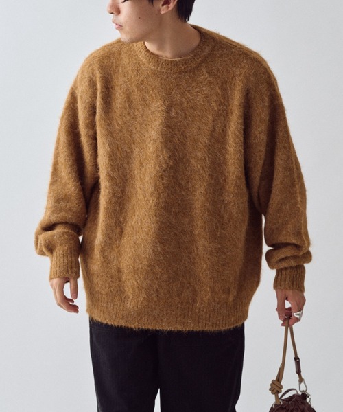 【セール】《10色展開》【WEB限定】シャギーオーバーサイズニット（ニット/セーター）｜CIAOPANIC TYPY（チャオパニックティピー）