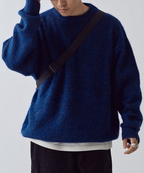 【セール】《10色展開》【WEB限定】シャギーオーバーサイズニット（ニット/セーター）｜CIAOPANIC TYPY（チャオパニックティピー）