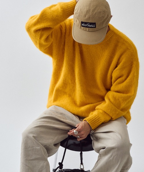 【セール】《10色展開》【WEB限定】シャギーオーバーサイズニット（ニット/セーター）｜CIAOPANIC TYPY（チャオパニックティピー）