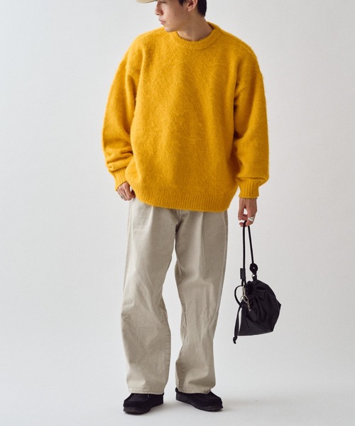 【セール】《10色展開》【WEB限定】シャギーオーバーサイズニット（ニット/セーター）｜CIAOPANIC TYPY（チャオパニックティピー）