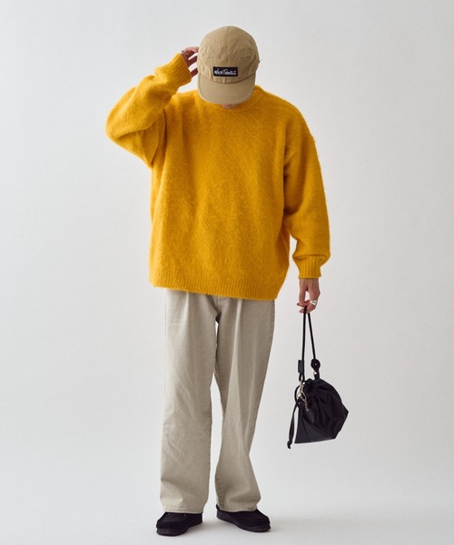 【セール】《10色展開》【WEB限定】シャギーオーバーサイズニット（ニット/セーター）｜CIAOPANIC TYPY（チャオパニックティピー）