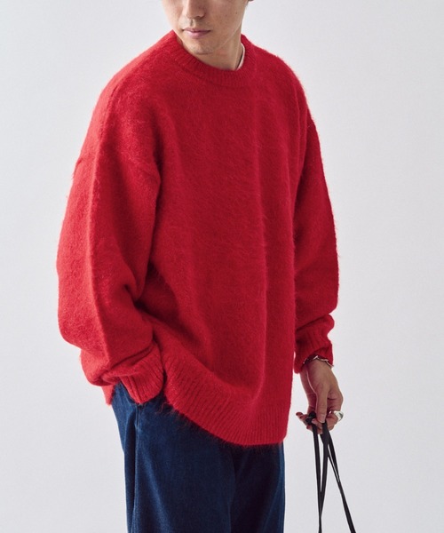 【セール】《10色展開》【WEB限定】シャギーオーバーサイズニット（ニット/セーター）｜CIAOPANIC TYPY（チャオパニックティピー）