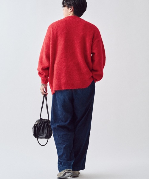 【セール】《10色展開》【WEB限定】シャギーオーバーサイズニット（ニット/セーター）｜CIAOPANIC TYPY（チャオパニックティピー）