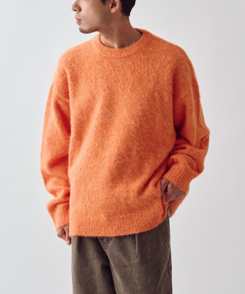 【セール】《10色展開》【WEB限定】シャギーオーバーサイズニット（ニット/セーター）｜CIAOPANIC TYPY（チャオパニックティピー）