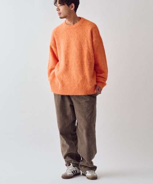 【セール】《10色展開》【WEB限定】シャギーオーバーサイズニット（ニット/セーター）｜CIAOPANIC TYPY（チャオパニックティピー）